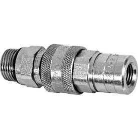 Female Hose Coupler, 1/4in Npt, Male Block - Min Qty 2