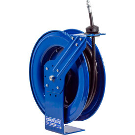 3/4"x35' 1250 PSI Heavy Duty Spring Retractable Medium Pressure Steel Hose Reel