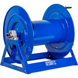 Hand Crank Hose Reel: 1-1/2"I.D., 50' Hose Capacity, 3000 PSI