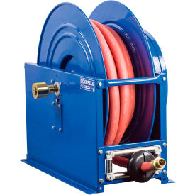 Single Hose Spring Rewind: 3/4" I.D., 100' Hose, 300 PSI