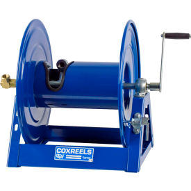 Hand Crank Hose Reel: 3/4" I.D., 250' Hose Capacity, Less Hose, 3000 PSI