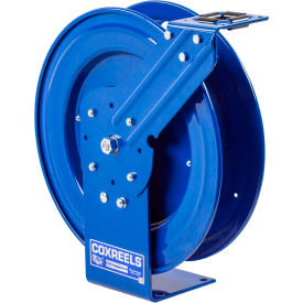 3/8"x50' 300 PSI Spring Retractable Low Pressure Steel Hose Reel