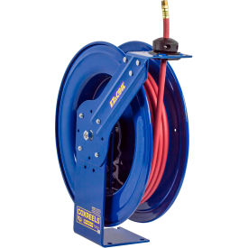 3/8"x75' 300 PSI EZ-Coil Safety Series Spring Retractable Hose Reel