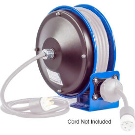 Compact Efficient Heavy Duty Power Cord Reel, 12 Ga.