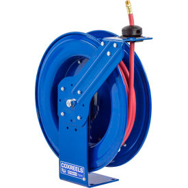 3/8"x100' 300 PSI Heavy Duty Spring Retractable Low Pressure Hose Reel
