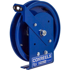 Coxreels Safety Spring Rewind Static Discharge Cord Reel, 100' Cable Capacity, Less Cable