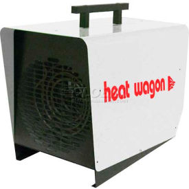 Electric Heater W/ Thermostat, 350 CFM, 240V, Single Phase, 9000 Watt
