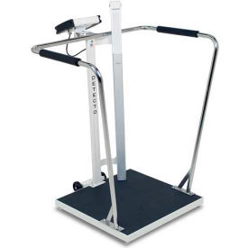 Digital Bariatric Scale 800 x 0.2lb/ 360 x 0.1kg with Handrails and Height Rod