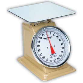 Top Load Scale 100lb x 4oz Enamel Finish with 10-1/2" Fixed Dial and 9" x 9" SS Platform