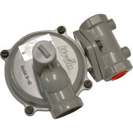 Step Down Gas Pressure Regulator, 10"L, Gray
