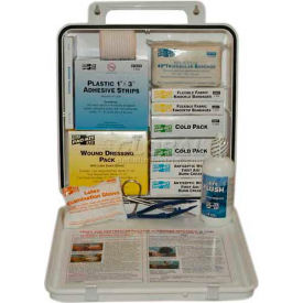 #50 ANSI Plus Weatherproof Plastic First Aid Kit