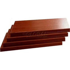 Slatwall Cherry Shelves, 3/4"H x 8"D x 14"W, Finished on 2 Sides and 3 Edges