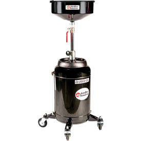Steel 16-Gallon Portable Oil Drain