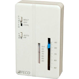 Zone Sensor SP155-009 Heat-Off-Cool Switch, On-Auto Fan Control, Temp Adjust
