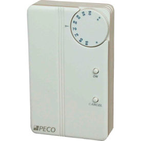 PECO Compatible Zone Sensor With Temp Adjust, On-Cancel