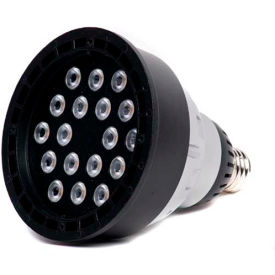 Moon Visions 22W 5K FL 120V Cool White Flood LED Uplight-Bronze Texture