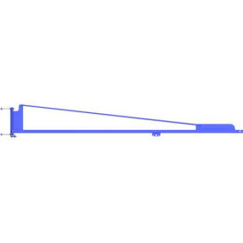Wall Mounted Tool Solutions Jib Crane, 6' Span, 50 Lb Capacity