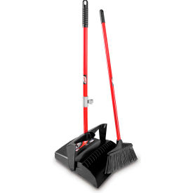 Libman Commercial Lobby Broom & Dust Pan Set - Open Lid