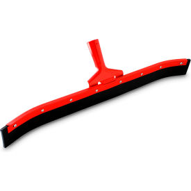 Libman Commercial Heavy Duty Curved Floor Squeegee, Hard Rubber, 24"