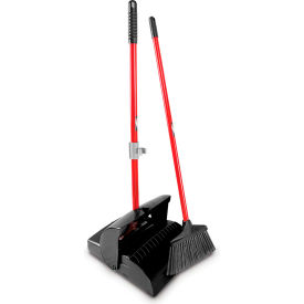 917 Commercial Lobby Broom & Dust Pan Set - Closed Lid