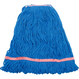 Libman Commercial 24 Oz. Blended Wet Mop Head - Blue