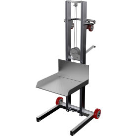 Aluminum Lite Load Lift - Winch Operation