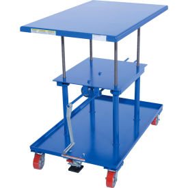 Hand Crank Operated Mechanical Post Table - 30 x 48 High Profile