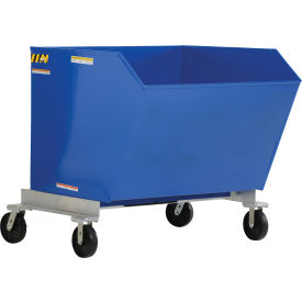 Portable Tilt Refuse Hopper 1-1/2 Cu. Yd. Capacity