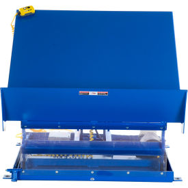 Single Scissor Lift & Tilt Table 4848-4-BLU-460-3 4000 Lb. Capacity