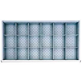 HS Drawer Layout, 18 Compartments 3" H