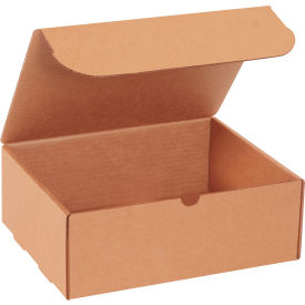 Corrugated Literature Mailers, 11-1/8"L x 8-3/4"W x 4"H, Kraft