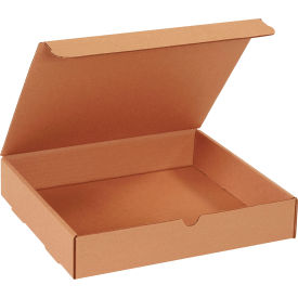 Corrugated Literature Mailers, 11-3/4"L x 10-3/4"W x 2-1/4"H, Kraft
