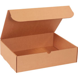 Corrugated Literature Mailers, 15-1/8"L x 11-1/8"W x 4"H, Kraft