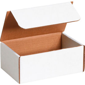 Corrugated Literature Mailers, 7-1/8"L x 4-1/2"W x 3"H, White
