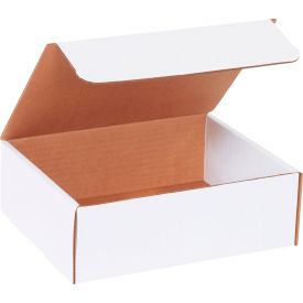 Corrugated Literature Mailers, 9"L x 7-1/2"W x 3"H, White