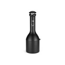 Infinity Traditional Outdoor Ashtray, 4 Gallon, Black