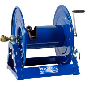 Hand Crank Hose Reel: 1/2" I.D., 200' Hose Capacity, Less Hose, 3000 PSI