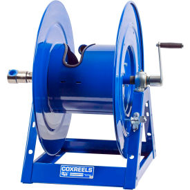 Hand Crank Hose Reel: 1" I.D., 100' Hose Cap., Less Hose, 3000 PSI