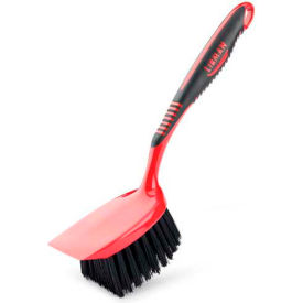 Commercial Short Handle Utility Brush - 3-1/2 x 4 Scrubbing Surface