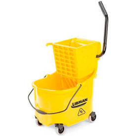 Commercial 26 Quart Mop Bucket & Side-Press Wringer - 933