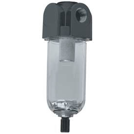 Mini Coalescing Filter F500-02, Aluminum/Poly Bowl, 1/4" Npt, 150 Psi - Min Qty 2