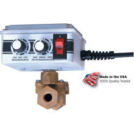 Electronic Tank Drain, 1/4" NPT, 200 PSI, 1-Phase 115V, 4 GPM Discharge