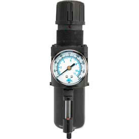 Integral Intermediate Filter/Regulator, Zinc Bowl, 1/4" NPT, 200 PSI