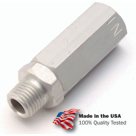 Air/Oil In-Line Filter, Sintered Bronze, 40 Micron, 1/2 NPT, 500 PSI