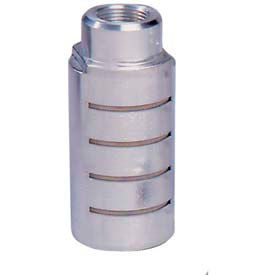 Heavy-Duty Metal Silencer/Muffler, Aluminum, 1/2" NPT, 300 PSI, FML