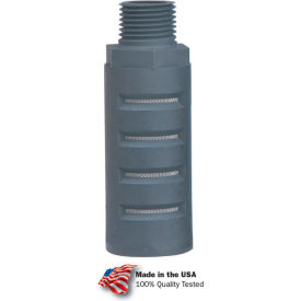 Super Quiet Flow Economy Silencer/Muffler, Glass Filled Nylon, 1/2" NPT, 150 PSI