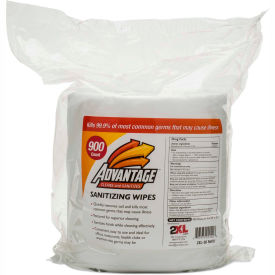 Surface Safe Alcohol & Bleach Free Sanitizing Wipe Refill, 900 Wipes/Roll, 4/Case