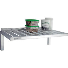 New Age - Aluminum T-Bar Wall Shelf, 24"W x 60"L