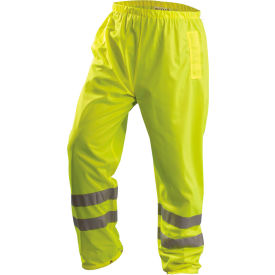 Premium Breathable Pants, Class E, Hi-Vis Yellow, Size S