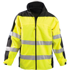 Speed Collection Premium Breathable Rain Jacket, Class 3, Hi-Vis Yellow, 3XL